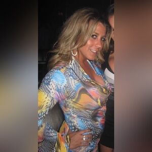 Savee Laguna Beach Mini Dress Long Sleeve Abstract Club Dress